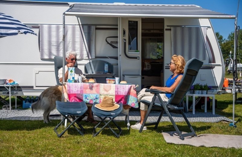 Kampeerplek ijsselmeer