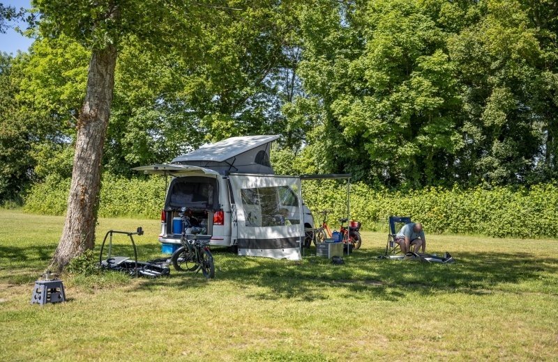 Stellplatz mit Strom